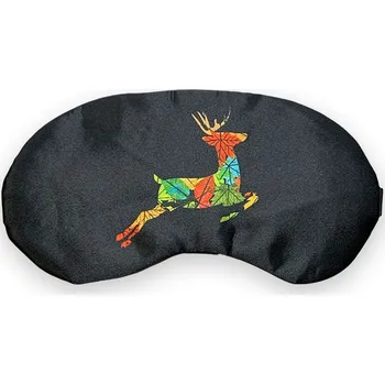 Pleťová maska Maska na oči na spaní - Barevný jelen
