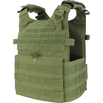 CONDOR OUTDOOR Vesta lehká GUNNER MOLLE nosič plátů ZELENÁ + Doprava zdarma na další nákup