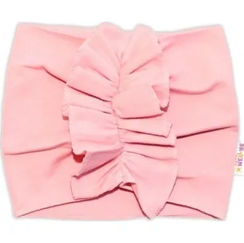 Čelenka Stylová čelenka bavlna - TURBAN růžový - vel.56-74