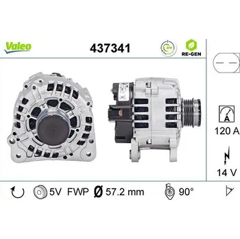 Autoelektrika generátor VALEO 437341