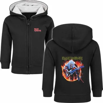 Chlapecká mikina mikina s kapucí dětské Iron Maiden - FLF - METAL-KIDS - 465.39.8.999 - 116
