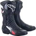 Boty S-MX 6, ALPINESTARS (černá/bílá/šedá/červená) (Velikost: 43)