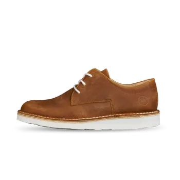 Dámské polobotky Vasky Derby Caramel - Dámské kožené polobotky světle hnědé - jarní / podzimní boty | Flexiko | česká výroba ze Zlína 37 EU