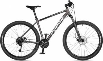 AUTHOR 29" Solution 2023 Barva: stříbrná-bílá, Velikost: 19" kolo MTB