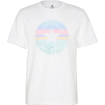 Pánské tričko tričko Converse Go-To Coastal All Start/10024948 - A01/White S