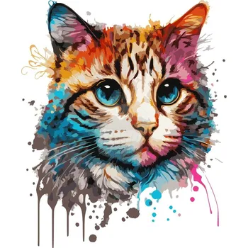 Jedlá dekorace na dort Caketools Jedlý papír "Kočky 4" - A4