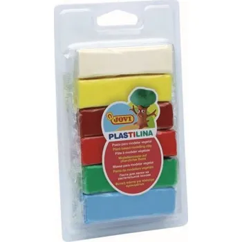 Modelovací hmota Plastelína JOVI 6x25g, 6 barev