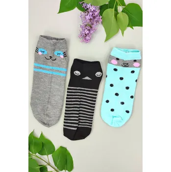 Dámské ponožky Pesail Dámské ponožky GW0057.D | 3 páry Velikost: 39-42