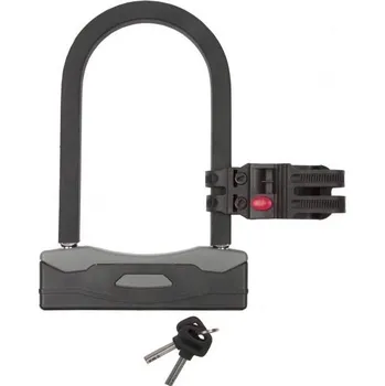 Zámek na kolo M-Wave uzamykač U-podkova 165x247mm černý