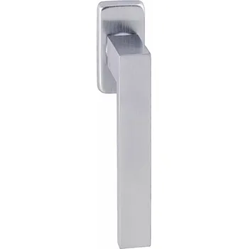 Dveřní kování TI - DK - SQUARE - HR 2275Q klika na eurookno OCS - Chrom broušený (96)