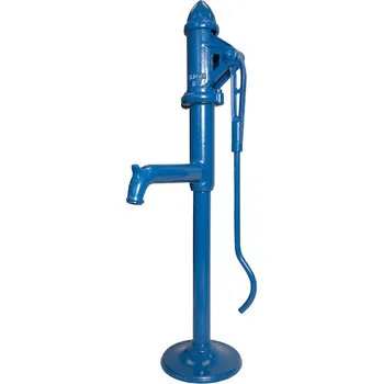 Zahrada Kovoplast Standard II. ruční pumpa-modrá (RAL 5010)