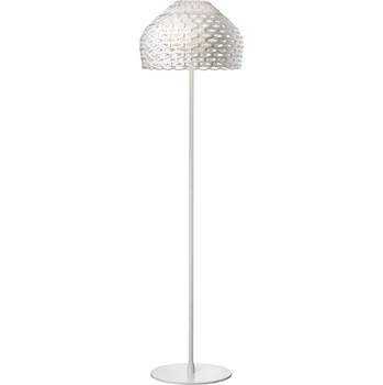 Stojací lampa Flos F7764009 Tatou F, bílá stojací designová lampa se stmívačem, 1x205W E27, výška 180cm