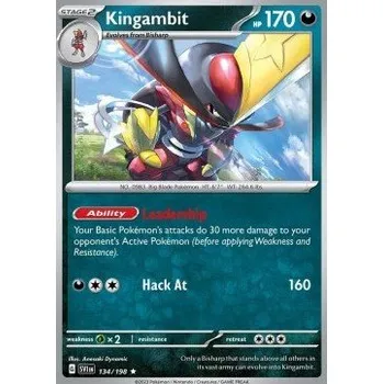Sběratelská karetní hra Pokémon SV1en 134/198 Kingambit - Scarlet & Violet Stav: Near Mint, Verze: HOLO