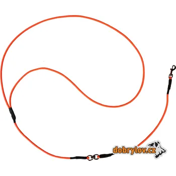 Vodítko pro psa Vodítko kulaté kolem těla s obrtlíkem, průměr materiálu 6mm, volitelné rozměry, barva a typ ukončení Obvod těla: 150 cm, Délka propoje: 50 cm, Délka přípoje: 50 cm