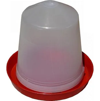 napáječka pro hospodářská zvířata Napáječka plastová překlopná pro kuřata a slepice Napáječka drůbeží překlopná, 1,5l