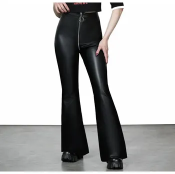 Dámské kalhoty kalhoty dámské KILLSTAR - Mother Of Demons Flares - Black