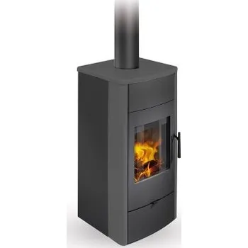 Krbová kamna ROMOTOP ESPERA 01 krbová kamna 5-13kW, s výměníkem, steel