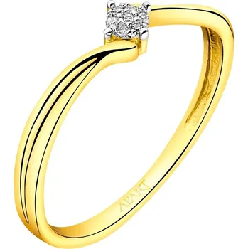 Prsten Zlatý prsten s diamanty - 0,01 ct - ryzost 585 - 101.290