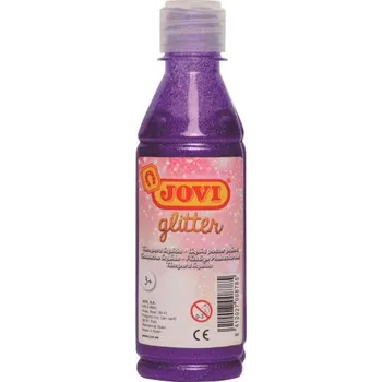 Speciální výtvarná barva Temperová barva JOVI glittrová 250ml - fialová