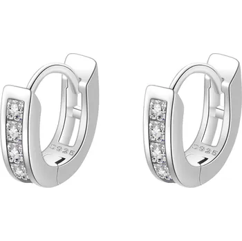 Náušnice NUBIS® Stříbrné náušnice se zirkony - NB-3402