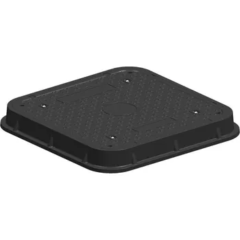 Čistička odpadních vod Poklop plastový KOMPOZIT 700 x 700 mm, D 400 - vodotěsný