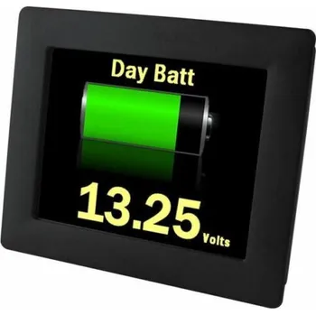 LASCAR Panelový voltmetr DC LCD TFT 3,5