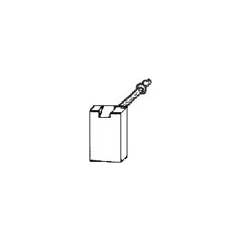 Uhlík (1ks) pro vysokozdvižné vozíky (9 x 16 x 25,5 mm), typ 48