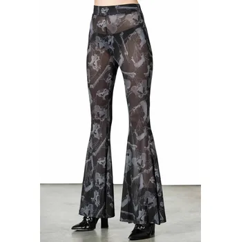 Dámské kalhoty kalhoty dámské KILLSTAR - Radiance Flares - Black - XL