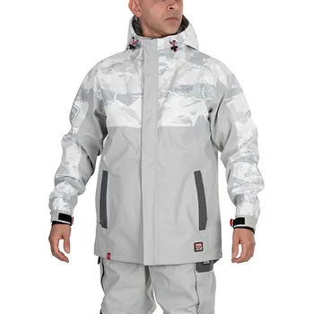 Rybářské oblečení Bunda Rage Light Camo Triple Layer Jacket Velikost XXXL