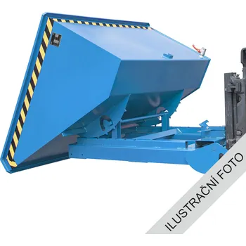 Popelnice Automatický výklopný kontejner ROLO s výpustí, 1200 l