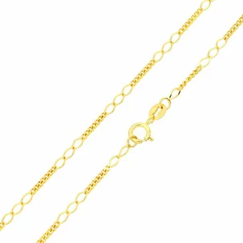 Řetízek Zlatý řetízek na krk 55 cm