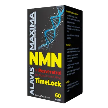 Zdraví Alavis Max Genetics TimeLock GENERACE II - 60 kapslí