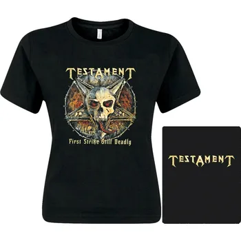 dámské triko Testament - First Strike Still Deadly