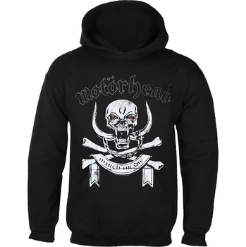Pánská mikina mikina s kapucí pánské Motörhead - March Or Die - ROCK OFF - MHEADHOOD02MB