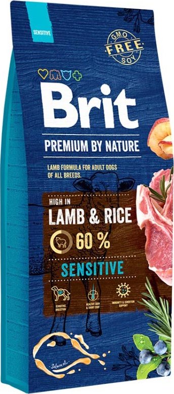 Brit Premium by Nature Sensitive Lamb 15 kg