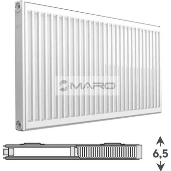 Radiátor Korad Radiators Klasik Ventil Kompakt 20 Radiátor deskový, VK, pravý 500 x 1600 x 65 mm, 1331 W (75/65°C), bílý, 20V5001600