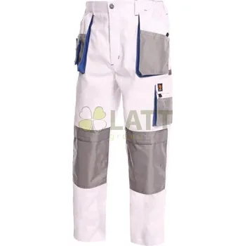 Pracovní oblečení Kalhoty Procera PROMAN 290 bílé 62/XXXL