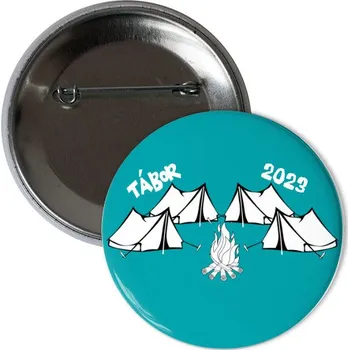 Odznáček s potiskem Dětský tábor