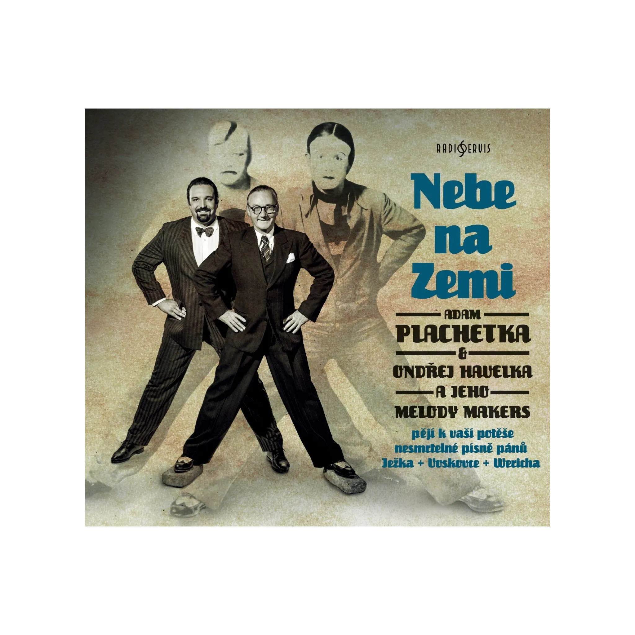 Fotografie 1 - Česká hudba Nebe na Zemi - Adam Plachetka & Ondřej Havelka & Melody Makers [CD]
