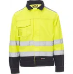 SAFE HI-VI PAYPER HiVis reflex blůza - žlut_navy XL