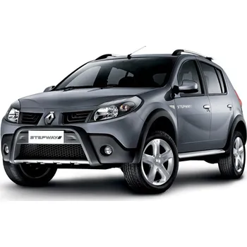 Nosič kol Příčníky Modula Oval Bar Open Rail Alu Dacia Sandero Stepway 2009-2012 s podélníky