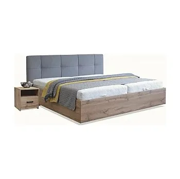 Postel Postel GERDA 2 180cm, s roštem a s úložným prostorem Barva čela: PW 23