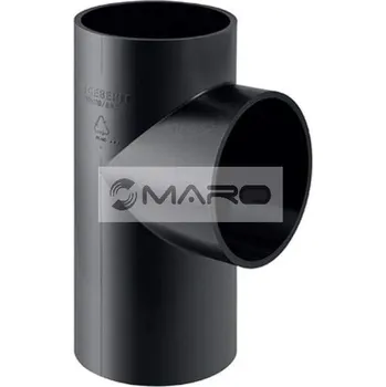 Vodovodní potrubí Geberit PE Odbočka odpadní 88,5° 75 / 75 mm, 365.175.16.1