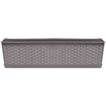 Truhlík Prosperplast Truhlík s miskou RATOLLA CASE mocca 88,1cm