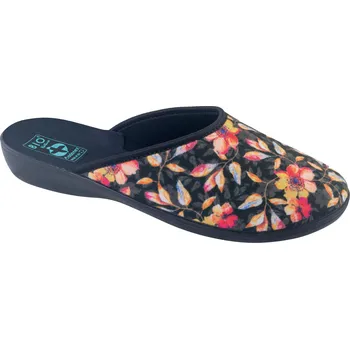 Dámské pantofle Dámské papuče Adanex 28010 s kytičkou červená 37