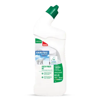 WC čistič Sanitec GREEN POWER WC GEL, 750 ml