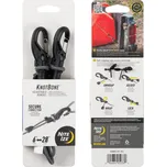 Nite Ize® Nastavitelný gumicuk s karabinou Knotbone Nite Ize®, Barva: Šedá, Velikost: 5
