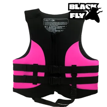 BlackFly Bezpečnostní vesta na vodu PRO Růžová 3XL (záchranná vesta PROFI Růžová 3XL)