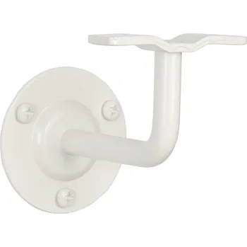 LR - DRŽÁK SCHODIŠŤOVÉHO MADLA - 391 70/96 WS - Bílá matná