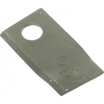 Rotační žací nůž levý 98x48x3 Fi 19mm Krone 151386 151386.0 4189400001 Kt4189400001 Tf-71 GRANIT 51590